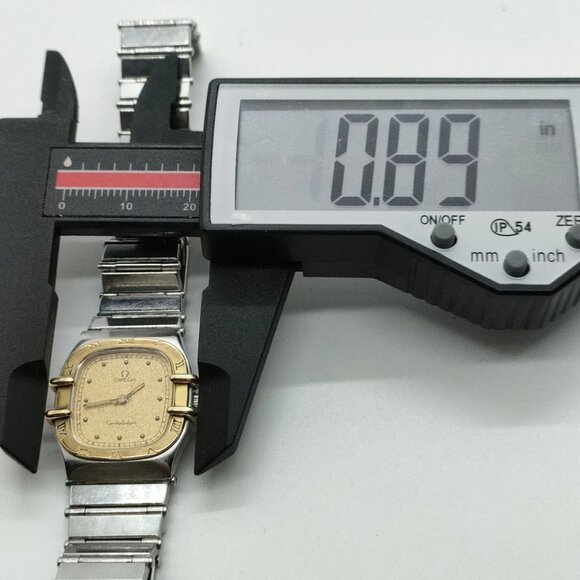 Omega Watch 22mm Women's Gold X Silver 600-070825 - Picture 9 of 9